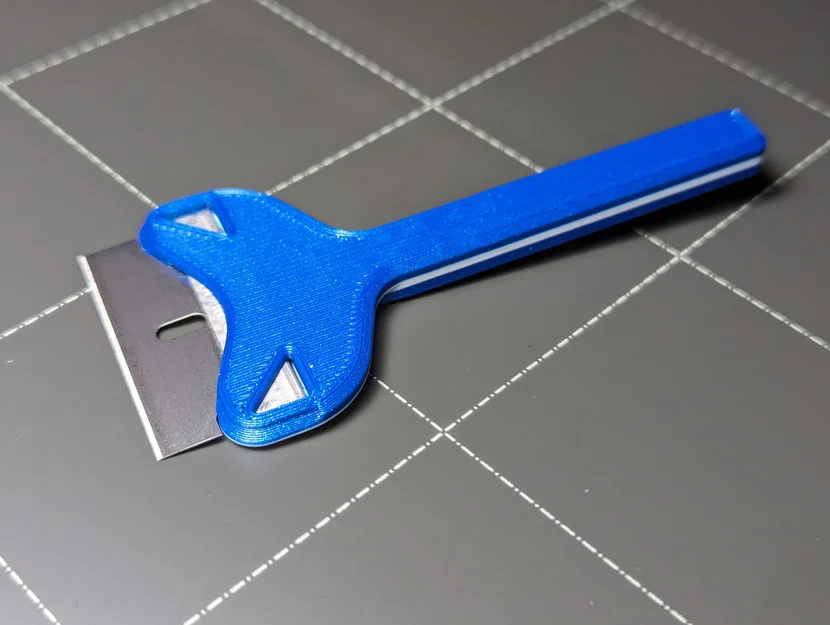 Tay cầm lưỡi dao EZ-Snap (remix) - Dao cạo/nạy print - Image 1