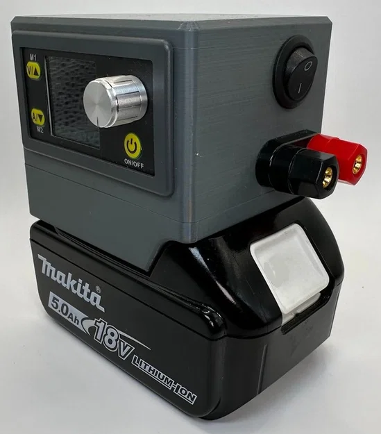 Bộ nguồn di động WZ3605E dùng pin Makita 18V - Image 6