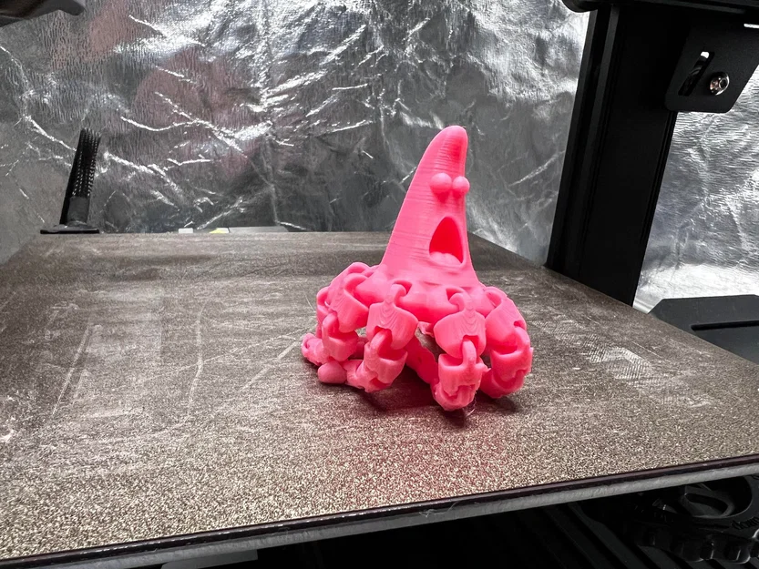 Mô hình Patrick bạch tuộc cử động 3D - Đồ chơi trang trí vui nhộn - Image 2