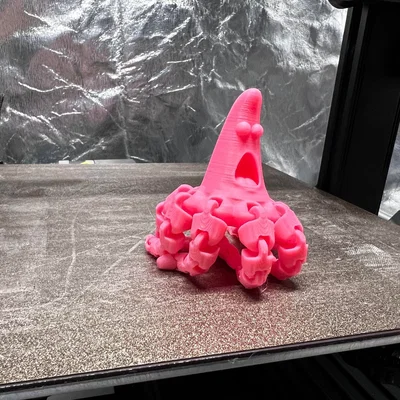 Mô hình Patrick bạch tuộc cử động 3D - Đồ chơi trang trí vui nhộn