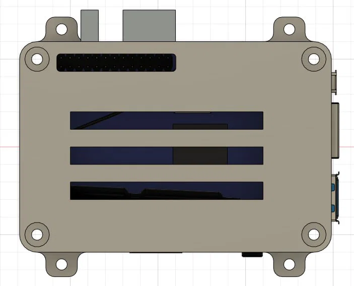 Vỏ hộp in 3D cho Orange PI LTS-3 (Tích hợp quạt tản nhiệt) - Image 4