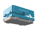 Case Orange Pi 3 LTS + Giá Treo Tường (dovetail quick release) - Thumbnail 1
