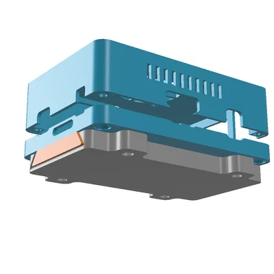 Case Orange Pi 3 LTS + Giá Treo Tường (dovetail quick release)