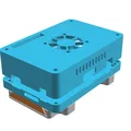 Case Orange Pi 3 LTS + Giá Treo Tường (dovetail quick release) - Thumbnail 4