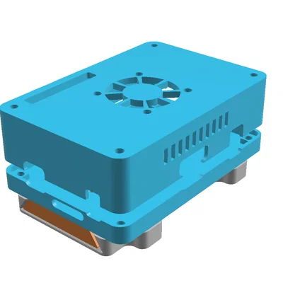 Case Orange Pi 3 LTS + Giá Treo Tường (dovetail quick release)