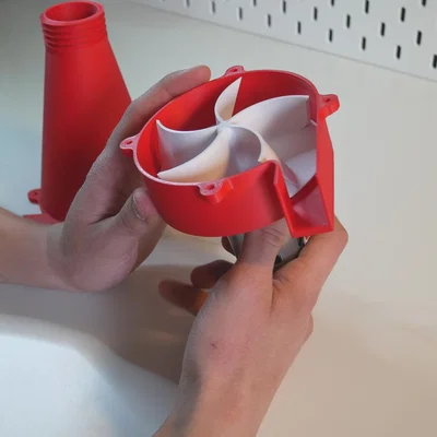 Máy Hút Bụi In 3D Cho Máy CNC