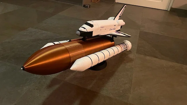 Sàn dưới và mũi Space Shuttle Endeavour (bản mới) - Image 3