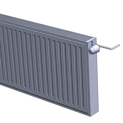 Mô hình 3D Bộ Tản Nhiệt (Radiator) trang trí cho sa bàn kiến trúc