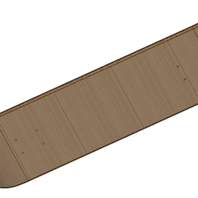 Mô hình ván trượt Skateboard 3D cơ bản - File in chất lượng