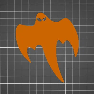 Mô hình in 3D logo bóng ma Koenigsegg (Koenigsegg ghost logo) cực chất