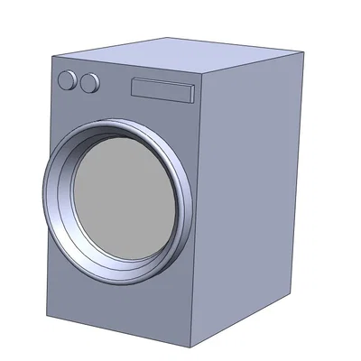 Mô hình máy giặt đồ chơi 3D xinh xắn cho bé yêu