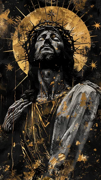 Tranh treo tường nghệ thuật Jesus - Mô hình in 3D HueForge độc đáo - Image 1