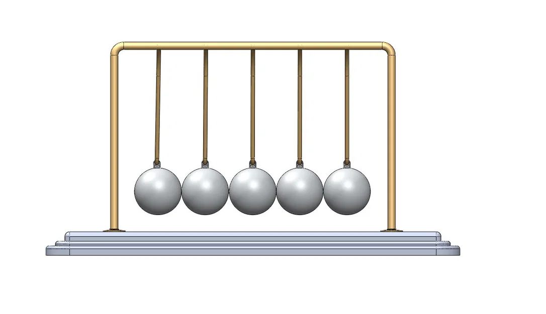 Newton’s Cradle (Con Lắc Newton) - Image 1