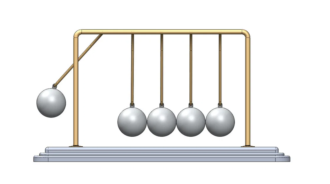 Newton’s Cradle (Con Lắc Newton) - Image 2