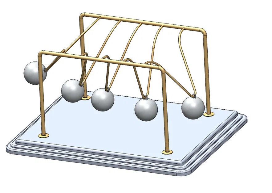 Newton’s Cradle (Con Lắc Newton) - Image 3