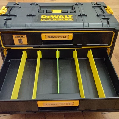 Vách ngăn chia ngăn cho thùng đồ nghề DeWalt ToughSystem 2.0