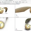 Golden Snitch (Harry Potter) - Mô hình 3D - Thumbnail 3