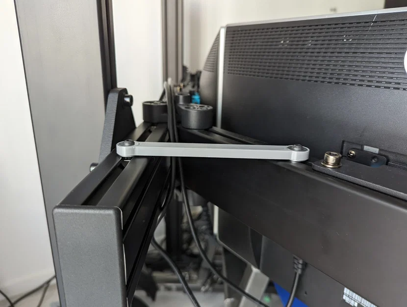 Thanh giằng bên cho giá 3 màn hình Sim Racing (triple monitors stand side brace) - Image 2