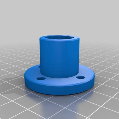 Đai ốc chống rơ cải tiến (Anti Backlash Nut) trong OpenSCAD