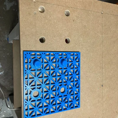 Jig template phay MFT (MFT routing template jig)