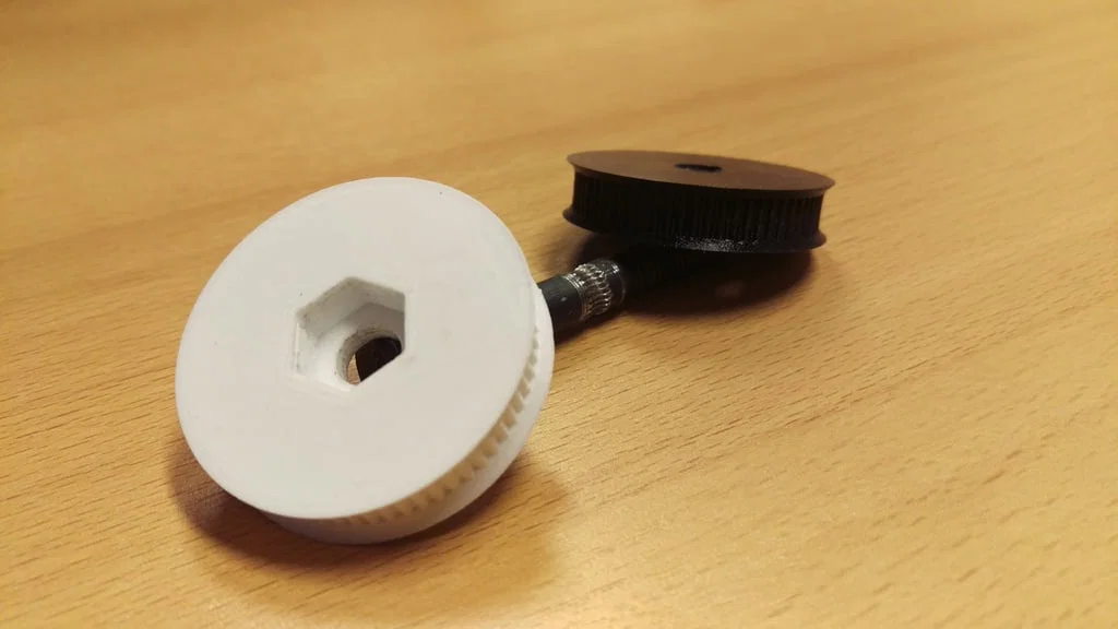 Pulley tham số cho dây đai răng trong OpenSCAD - Image 2