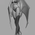 Mô hình Succubus thiết kế 3D sắc nét dành cho người yêu sưu tầm - Thumbnail 1