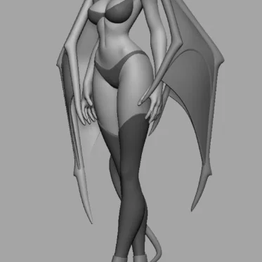 Mô hình Succubus thiết kế 3D sắc nét dành cho người yêu sưu tầm
