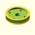 Puly tham số cho dây đai răng trong OpenSCAD (revisited) - Thumbnail 1