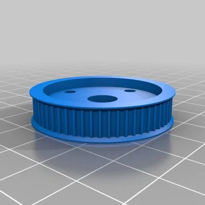 Puly tham số cho dây đai răng trong OpenSCAD (revisited)