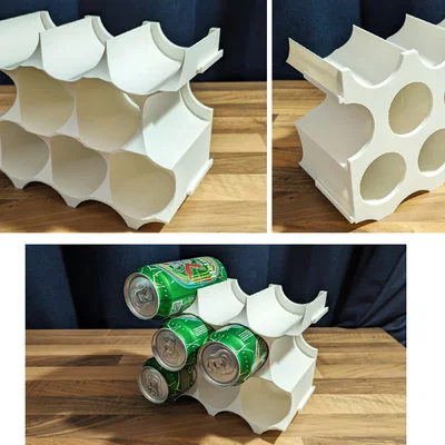 Kệ Lon Bia - EIGHT (8 lon, nạp từ phía trước)