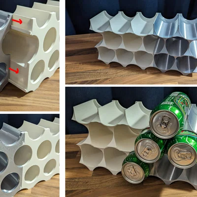 Kệ xếp lon bia - FIVE