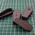 Mô hình quan tài TTRPG (Coffin) 1x2 inch cho bàn chơi game - Thumbnail 1