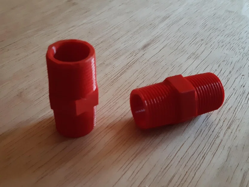 Khớp nối (raccord) 3/4 inch đực-đực - Image 1