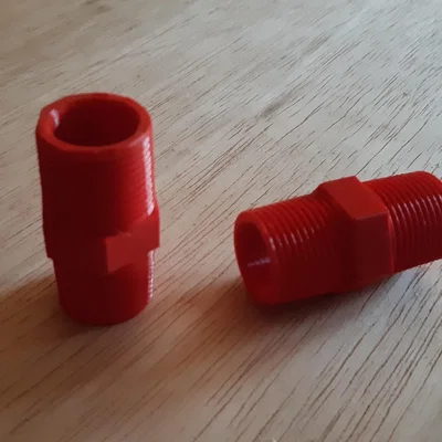 Khớp nối (raccord) 3/4 inch đực-đực