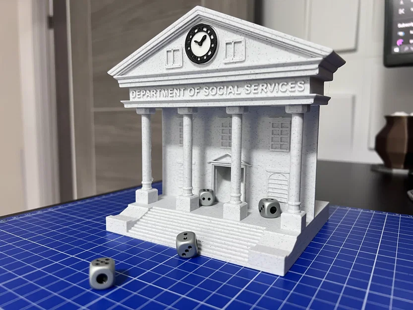 Tháp đổ xúc xắc Hill Valley Clock Tower - Back To The Future - Image 1