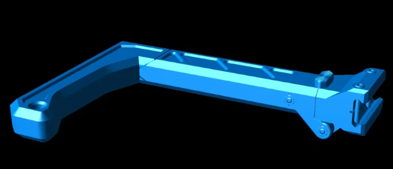 Báng súng gập Folding Stock EmSix chuẩn 1913 - File in 3D cực chất - Image 1