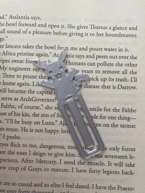 Kẹp sách hình Pikachu (Pikachu Clip Bookmark) in 3D xinh xắn - Image 1