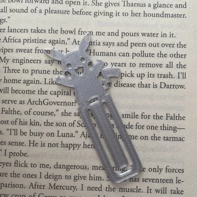 Kẹp sách hình Pikachu (Pikachu Clip Bookmark) in 3D xinh xắn