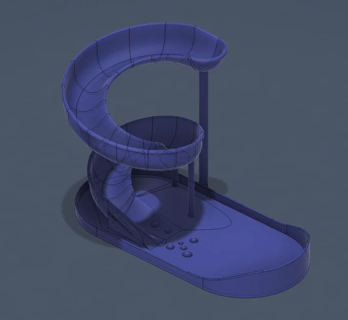 Tháp Đổ Xúc Xắc Waterslide Dice Tower - Image 6