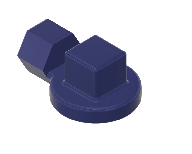 HSW - Giá giữ đầu tuýp 1/2 inch cho Honeycomb Storage Wall - Image 2