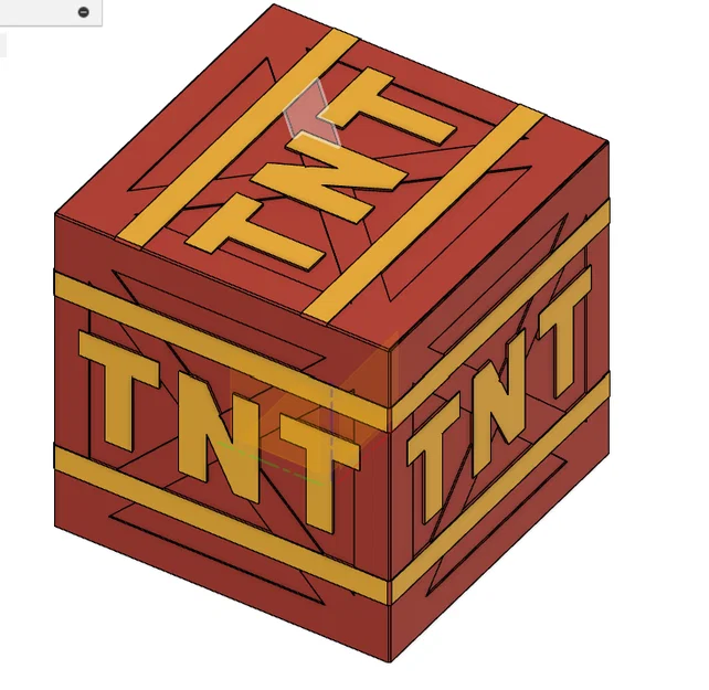 Hộp đựng bài MTG hình thùng thuốc nổ TNT phong cách Crash Bandicoot - Image 2