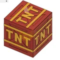 Hộp đựng bài MTG hình thùng thuốc nổ TNT phong cách Crash Bandicoot - Thumbnail 2