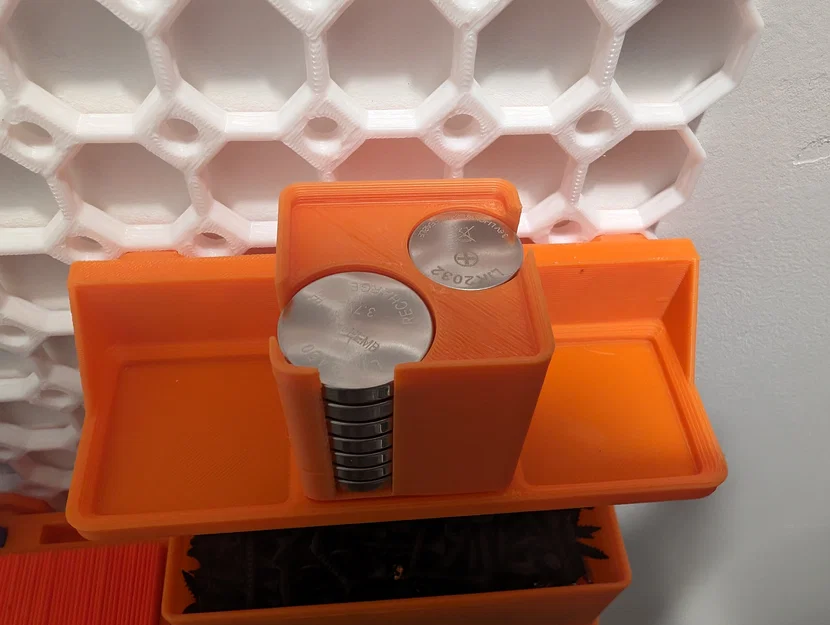 Bin Gridfinity/Multiboard cho pin CR/LR 2032 & 2450 - Image 3