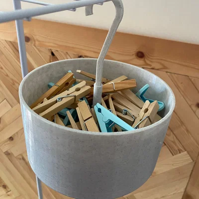 Giỏ kẹp quần áo (Clothespin basket)