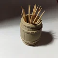 Mô hình thùng chứa đồ đa năng 3D: Đựng tăm, bông tai siêu tiện lợi - Thumbnail 2
