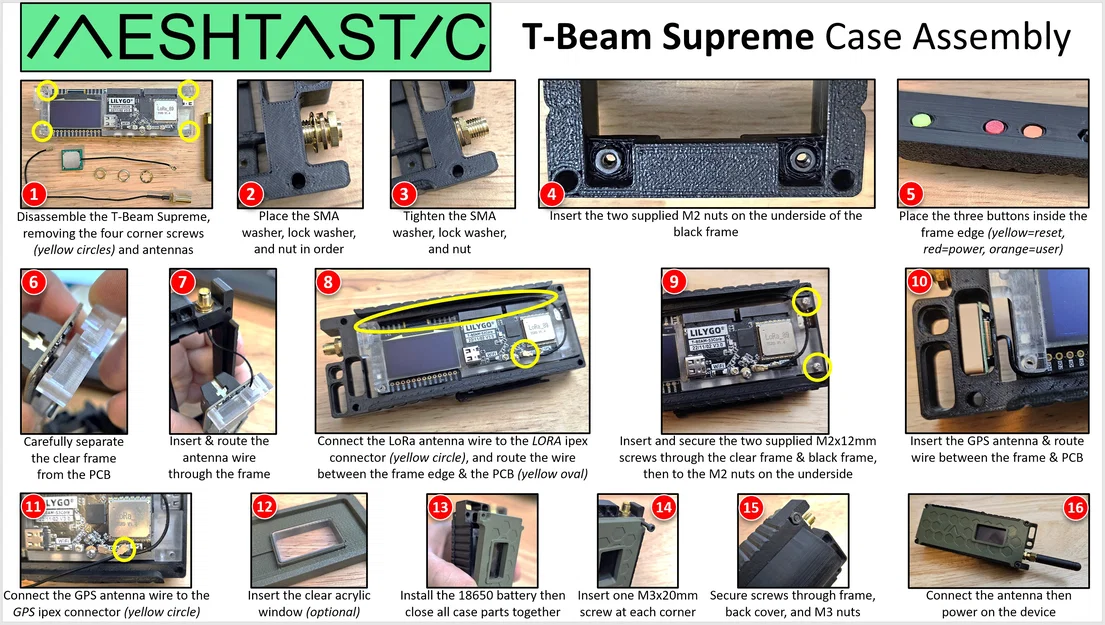 Vỏ (case) T-Beam Supreme cho Meshtastic - Image 7