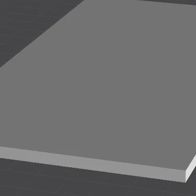 Tấm đế hình chữ nhật đa năng (Rectangle) - File in 3D tiện ích