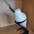 Bình cắm bút thiết kế lệch tâm độc đáo - File in 3D trang trí - Thumbnail 1