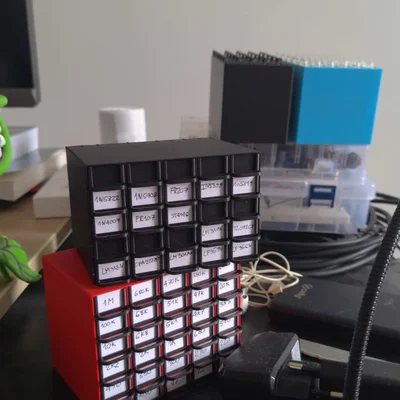 Resistor Storage - Hộp ngăn kéo cất điện trở
