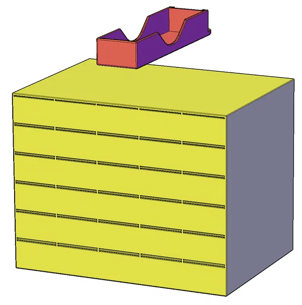 Resistor Storage - Hộp ngăn kéo cất điện trở - Image 3